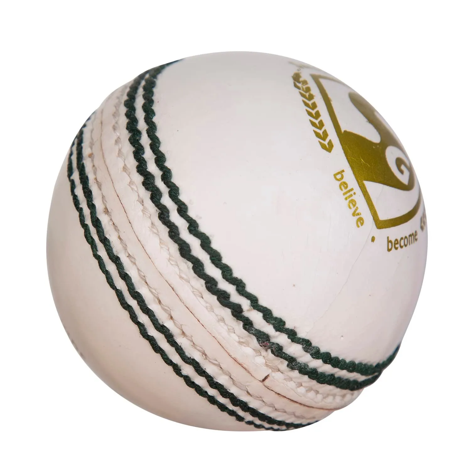 SG Shield 30 White Cricket Leather Ball