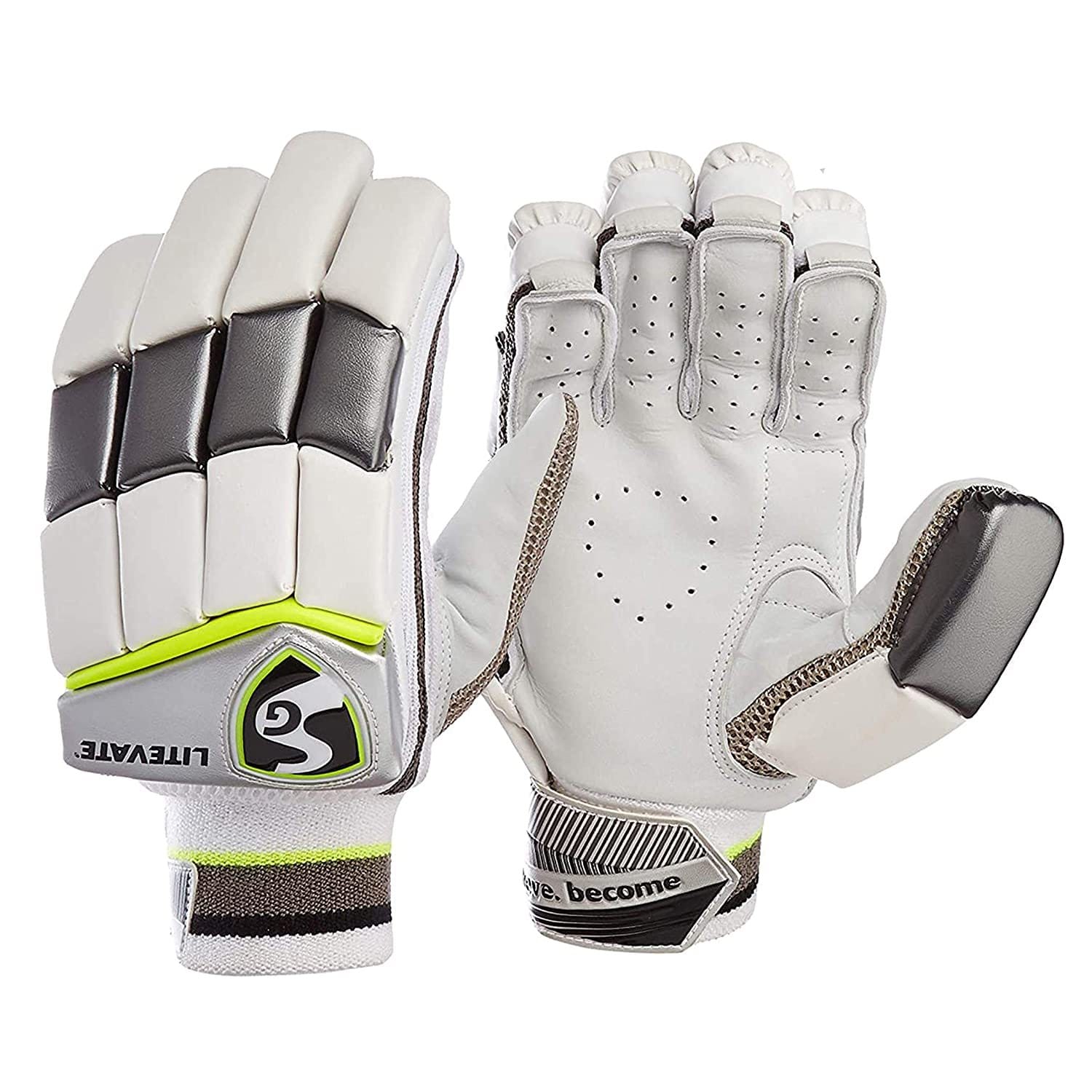 SG Batting gloves - LITEVATE Junior - Sports Galaxy - Online Sports Store in India SG Litevate Batting gloves
