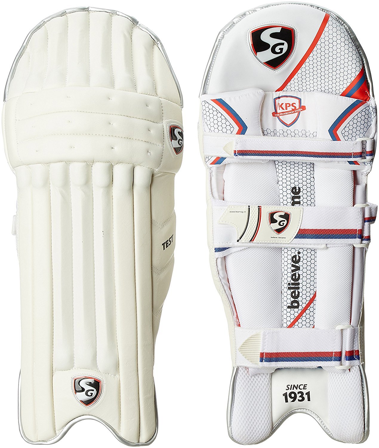 SG TEST WHITE BATTING LEGGUARD