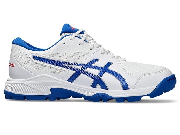 Asics Gel Peake 2 Cricket Shoes ( White / Tuna Blue)