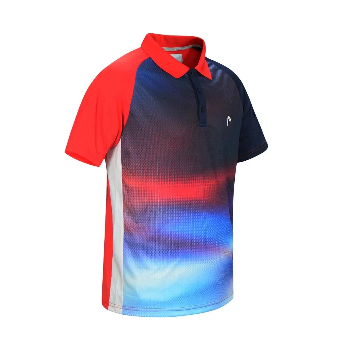 Head T-Shirt HCD-343 (Royal Blue/RED)