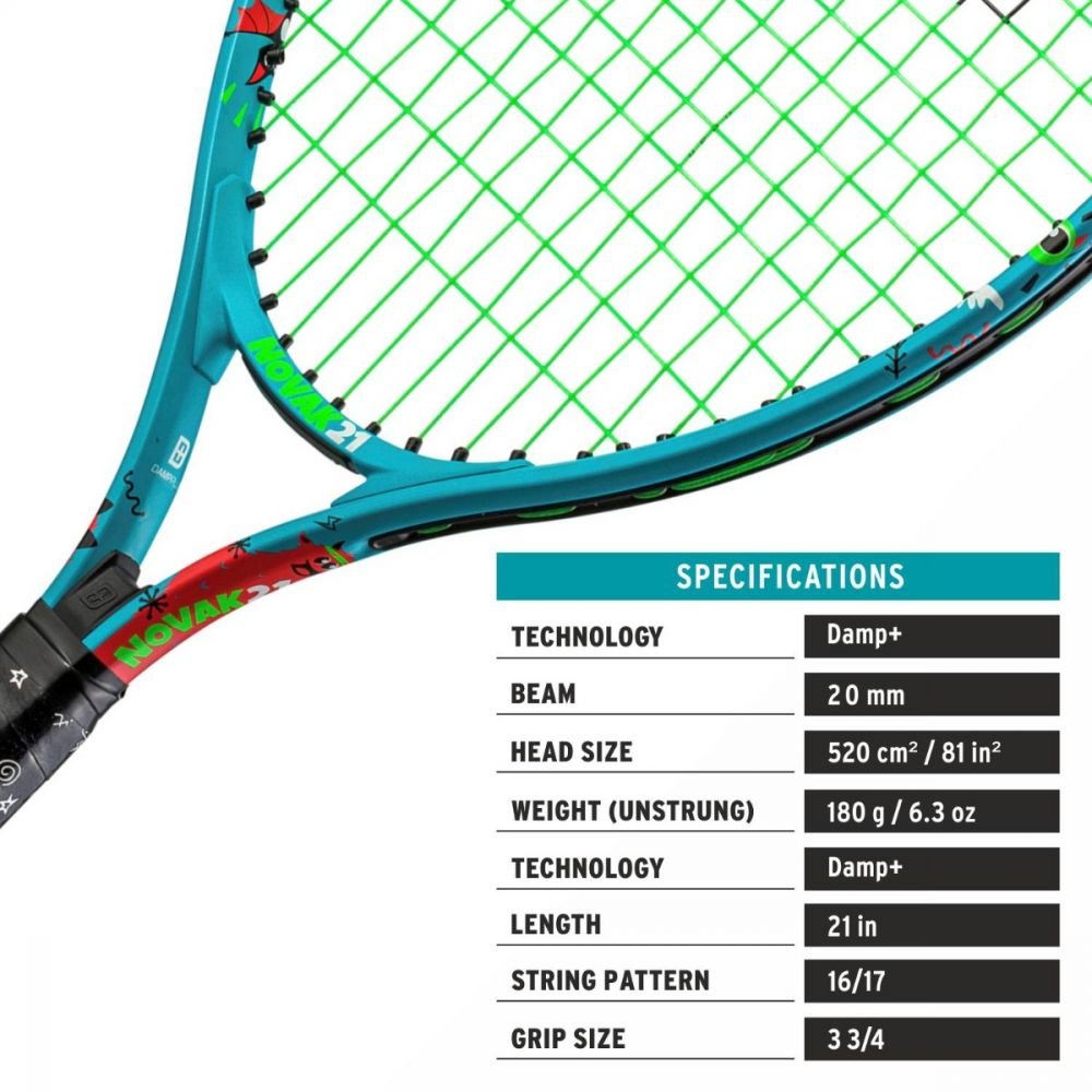 Head Novak 21 Jr Tennis Racket