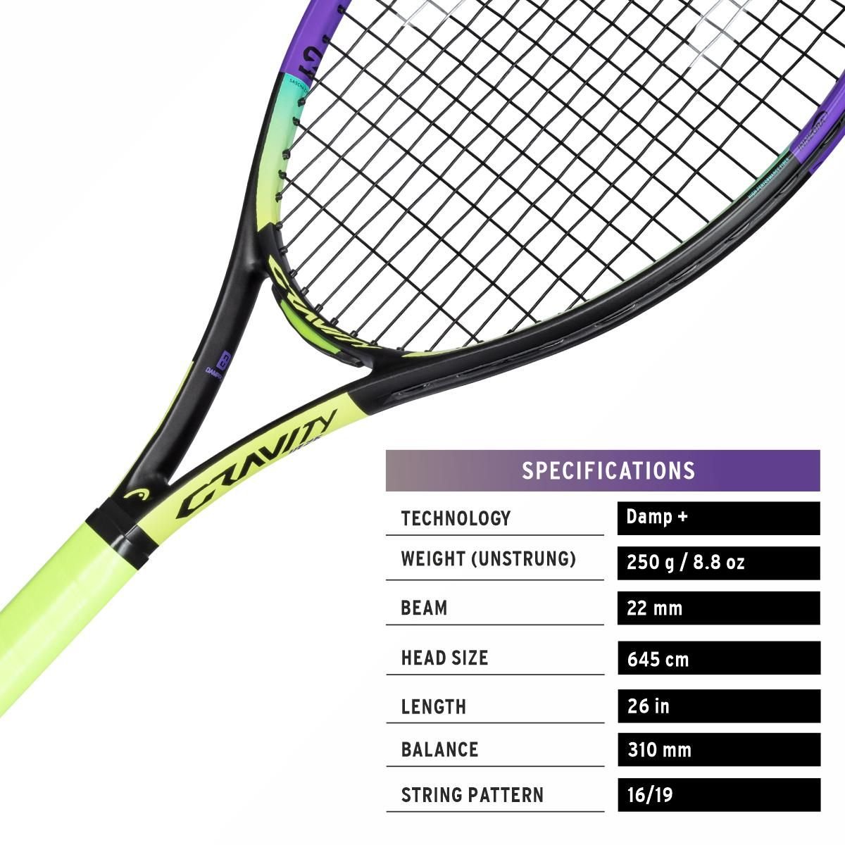 Head IG Gravity 26 2022 Tennis Racket