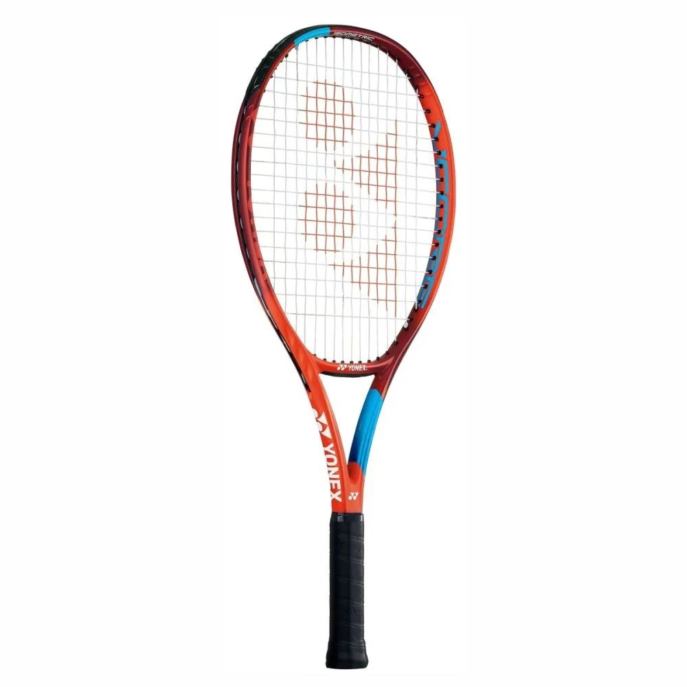 YONEX VCORE JUNIOR 26 TENNIS RACQUET (250G, TANGO RED)