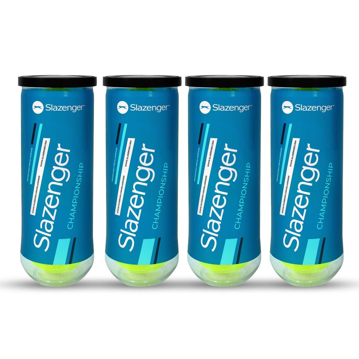 Slazenger Championship Tennis Balls - 4 cans