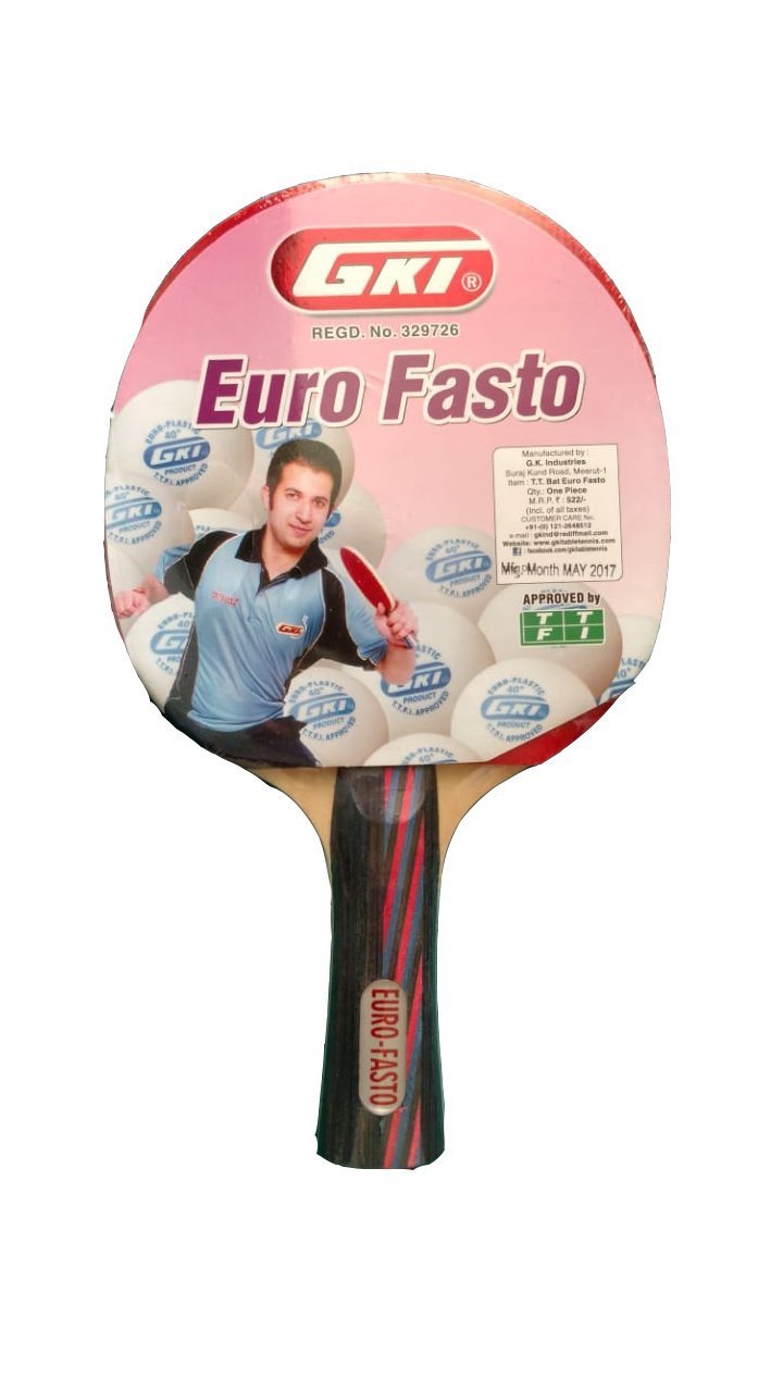 GKI Euro Fasto Table Tennis Bat