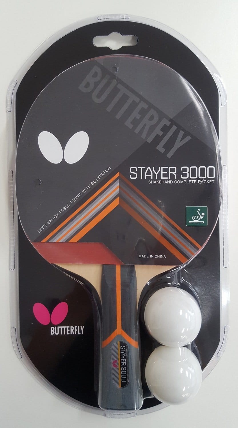 Butterfly Stayer 3000 Multicolor Table Tennis Racquet - Sports Galaxy - Online Sports Store in India Butterfly Stayer 3000 Multicolor Table Tennis Racquet