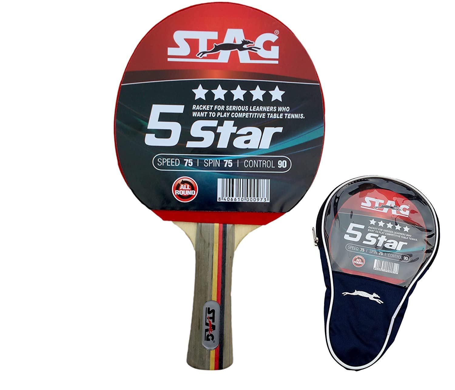 STAG 5 Star Table Tennis bat