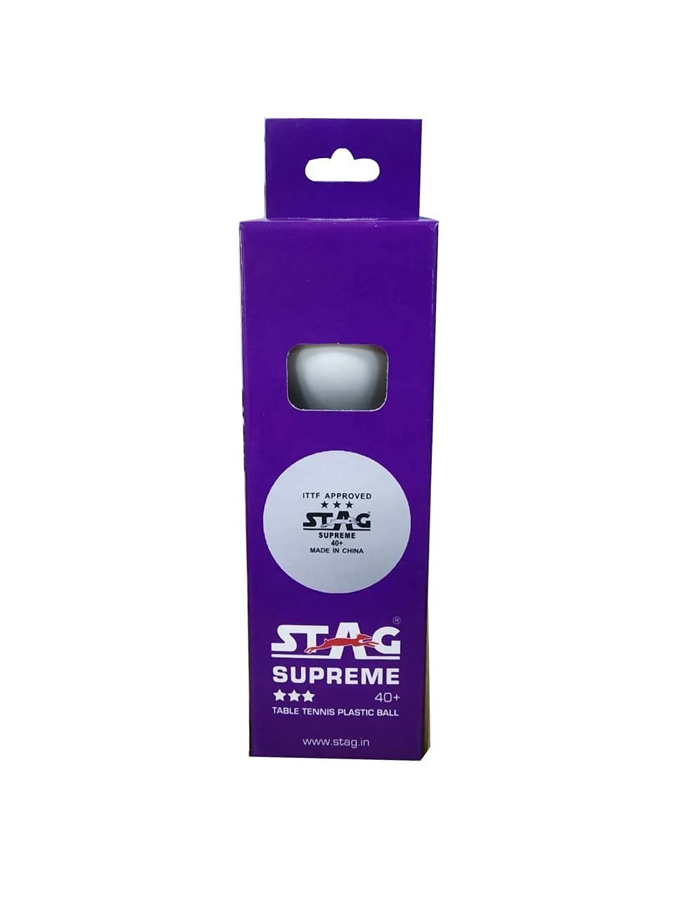 STAG 3 Star Supreme Table Tennis Ball